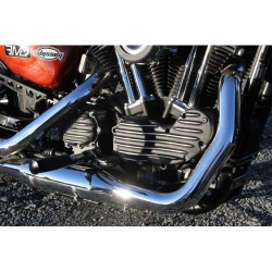 EMD Ritzel Deckel Cover Ribbed Style für Harley Davidson Sportster