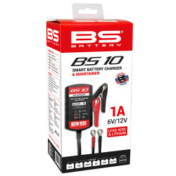 BS BATTERY Ladegerät BS10 6V/12 V  für Harley-Davidson Batterie AGM Gel LiFePO